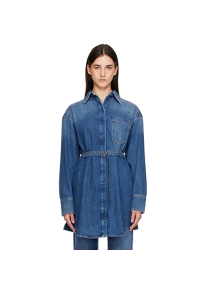 Sportmax Blue Eridani Denim Jacket