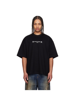 mastermind JAPAN Black OG Embroidery-Ish T-shirt