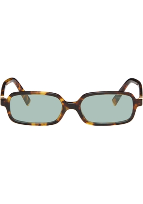 Miu Miu Eyewear Brown 'Miu Regard' Sunglasses