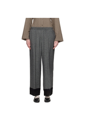 UNDERCOVER Gray UP2E1507 Trousers