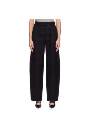Sportmax Black Suspiro Trousers