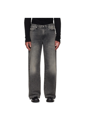 R13 Gray D'Arcy Loose Jeans