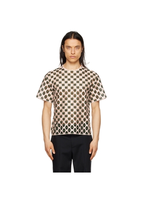 Steven Passaro Green & Pink Pattern T-Shirt