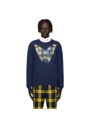 Vivienne Westwood Navy Chaos Sweater