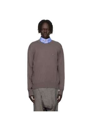 Vivienne Westwood Brown Alex Round Neck Sweater