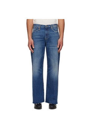 R13 Blue D'Arcy Loose Jeans