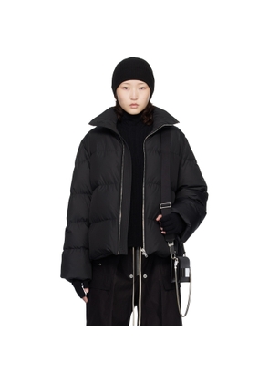 Rick Owens Moncler + Rick Owens Black Cyclopic Down Jacket