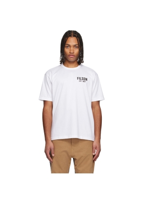 Junya Watanabe White Filson Edition Cotton Jersey T-shirt