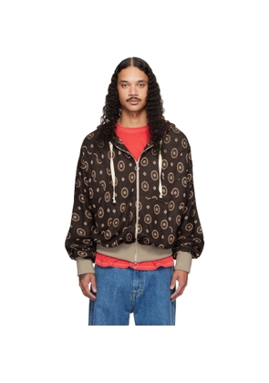 Edward Cuming Brown Gracia Arm Flex Hoodie