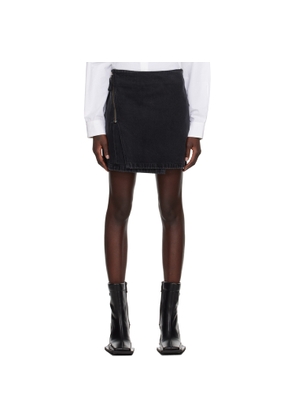 EYTYS Black Rogue Denim Miniskirt