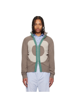 Edward Cuming Brown Vortex Window Jacket