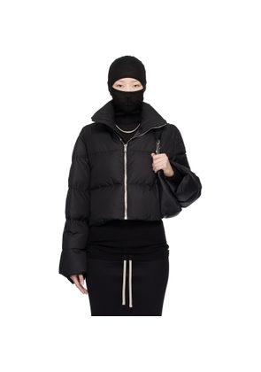 Rick Owens Moncler + Rick Owens Black Cropped Cyclopic Down Jacket