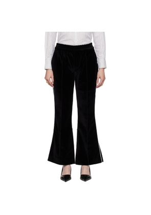 Ernest W. Baker Black Flared Lounge Pants