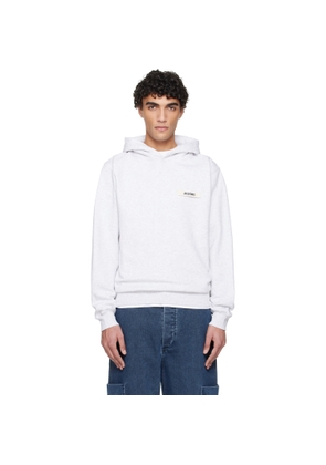 JACQUEMUS Gray 'The Gros Grain' Hoodie