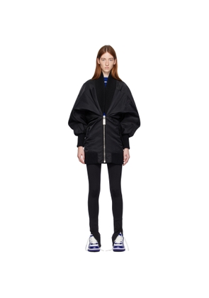Off-White Black NY Puff Minidress