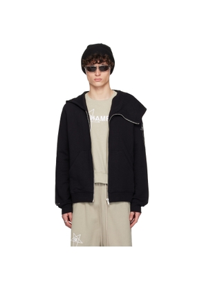 Rick Owens Black Champion Edition Mountain Hoodie