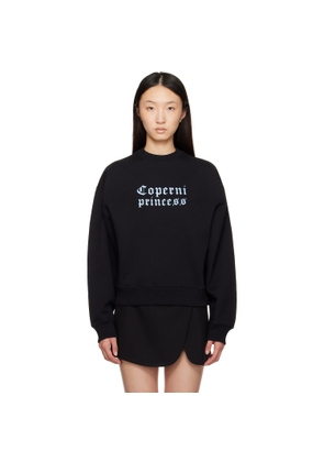 Coperni Black 'Coperni Princess' Sweatshirt