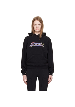 Coperni Black Slogan Hoodie