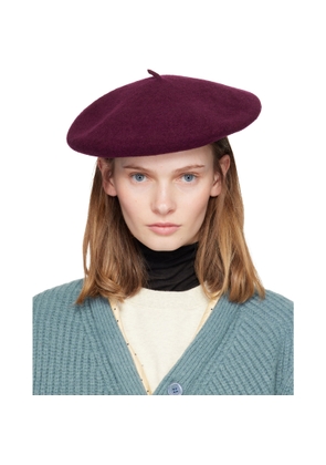 UNDERCOVER Burgundy Kijima Takayuki Edition Wool Beret