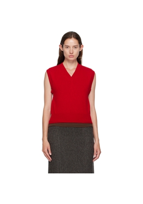 &Daughter Red Athea Vest