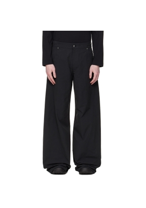 HELIOT EMIL Black Sella Trousers