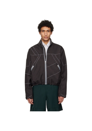 Kiko Kostadinov Brown Fosco Jacket