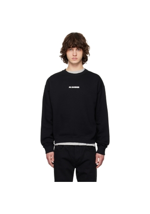 Jil Sander Black Logo Sweatshirt