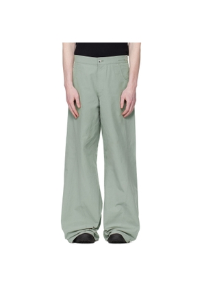 HELIOT EMIL Green Sella Trousers