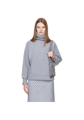 Baserange Blue Mea Turtleneck