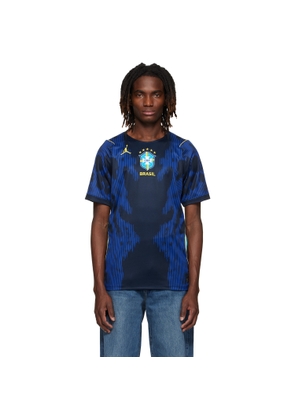 Nike Blue 'Brazil 2026 Stadium Away' Football Jersey