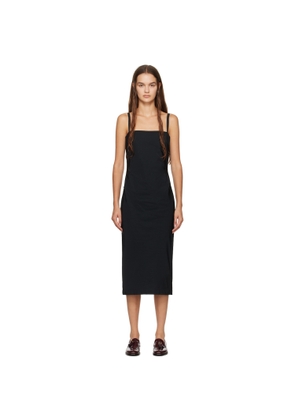 Max Mara Black Douglas Midi Dress