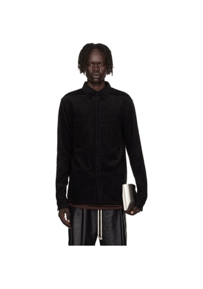 Rick Owens Black Concordians Work Shirt