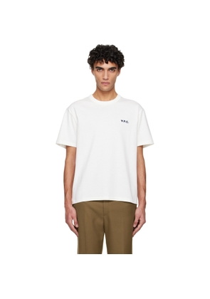 A.P.C. White Boxy Petit 'VPC' T-shirt