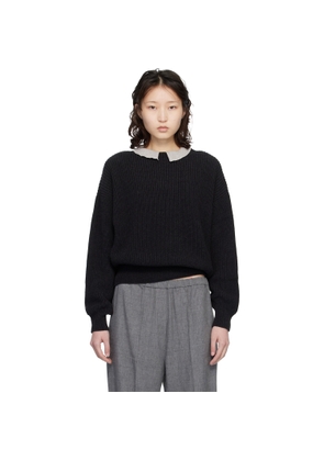 Baserange Black Mea Sweater
