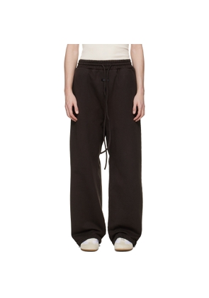 Fear of God Brown Sunfaded Wide Leg Sweatpants