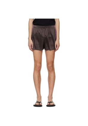 Serapis Brown Football Shorts