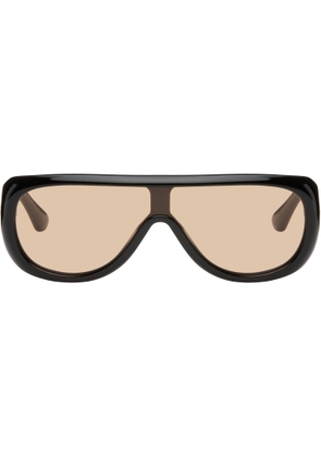 Port Tanger SSENSE Exclusive Black Sayf Sunglasses