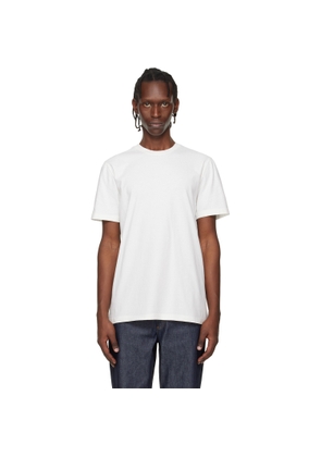 A.P.C. White 'APC Printemps 26' T-shirt