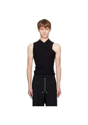 Rick Owens Black Concordians Hollywood Banana Tank Top