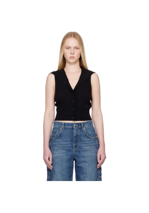 Stella McCartney Black Hooded Sweater Vest