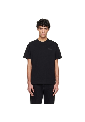 Givenchy Black 'GIVENCHY Paris' Gros Grain T-shirt