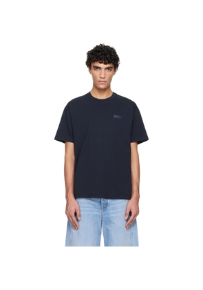 Givenchy Navy 'GIVENCHY Paris' Gros Grain T-shirt