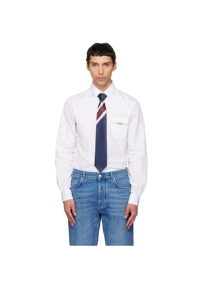Moschino White 'Moschino Tape' Shirt