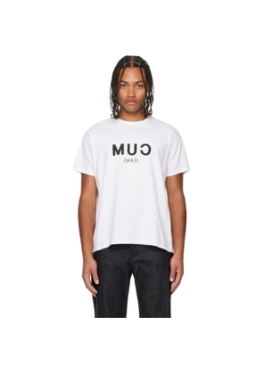 Edward Cuming White 'Cum' T-shirt