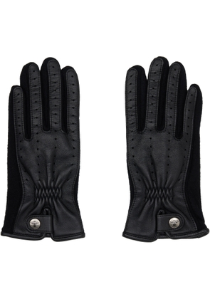 Vivienne Westwood Black Leather Sheep Gloves