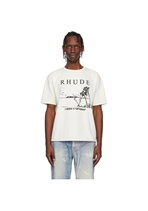 Rhude Off-White 'I Need A Getaway' T-shirt