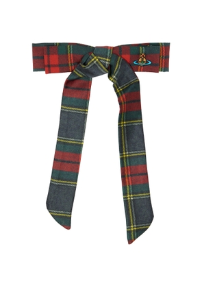 Vivienne Westwood Red & Green Flyes Hair Clip