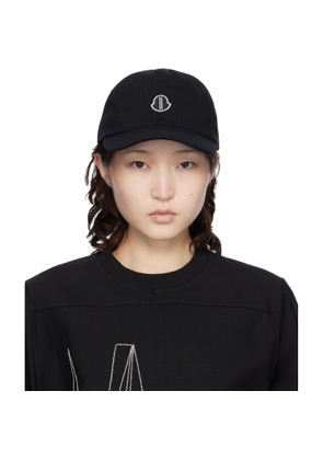 Rick Owens Moncler + Rick Owens Black Baseball Hat
