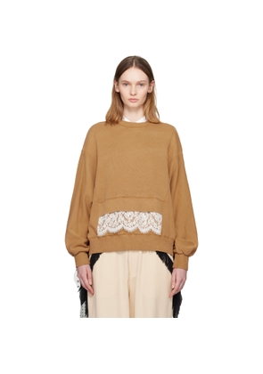 UNDERCOVER Tan UP2E1801 Sweatshirt