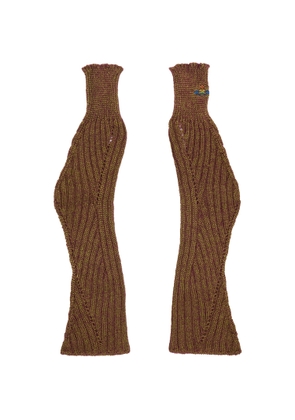 Vivienne Westwood Brown Mary Arm Warmers